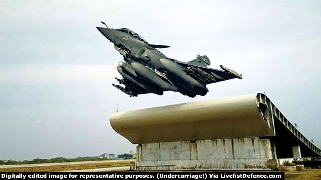 Rafale Begins Ski-Jump Demo At Goa Today