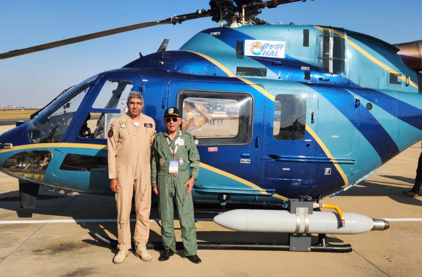IAF’s Only Chopper Pilot Chief Just Flew The LUH. And Loved It.