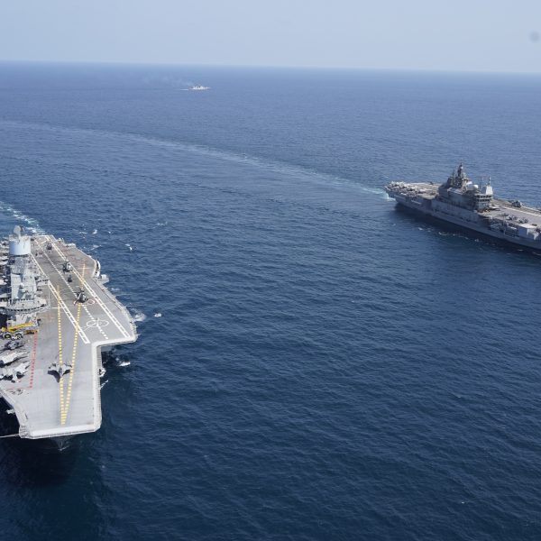 Indian Navy Flexes Twin Aircraft Carrier Groups