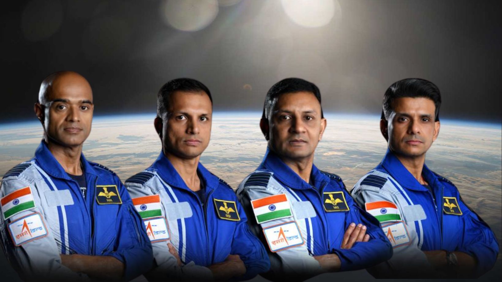 Meet The 4 Fighter Pilots Chosen For India’s 1st Crewed Space Mission