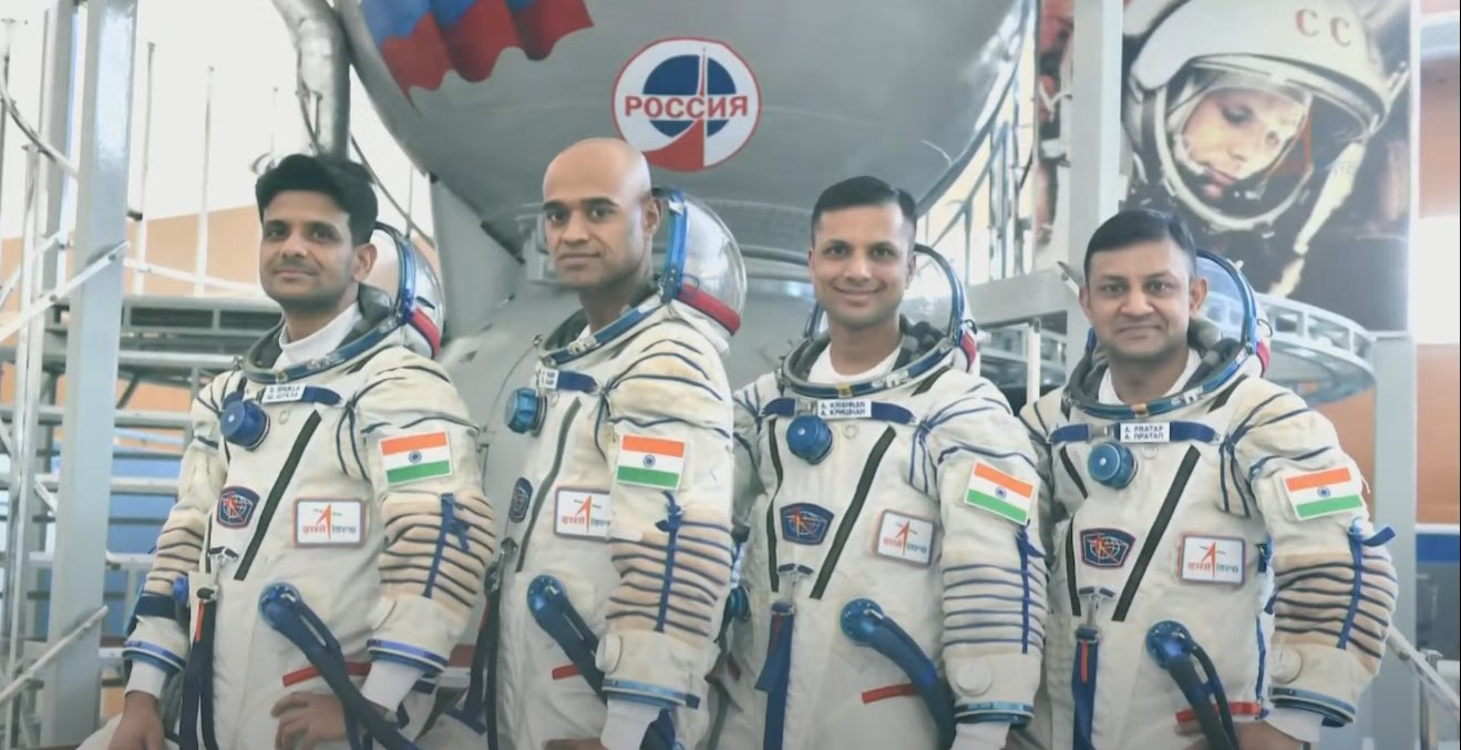 Meet The 4 Fighter Pilots Chosen For India s 1st Crewed Space Mission nasa-scientist-indian